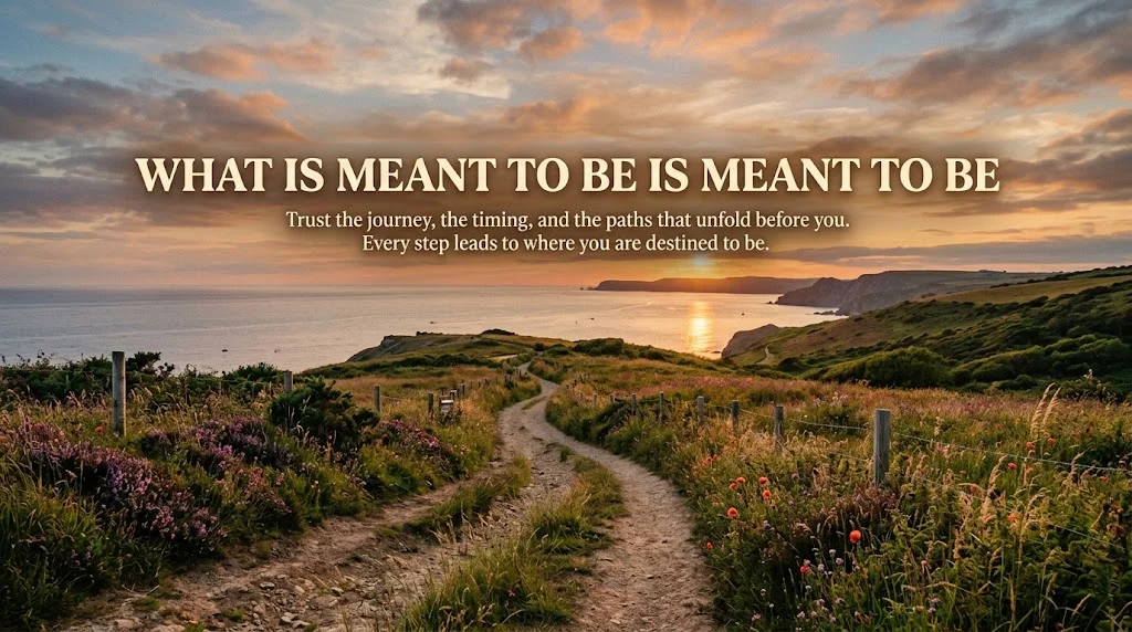 Other Terms For “What Is Meant To Be Is Meant To Be”: Meaning, Synonyms